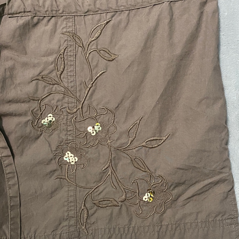 Brown Button Down - Picture 3 of 7